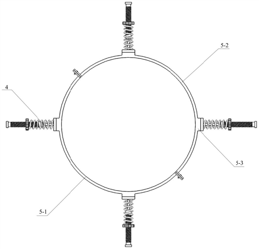 A swing test device for offshore high-rise towers