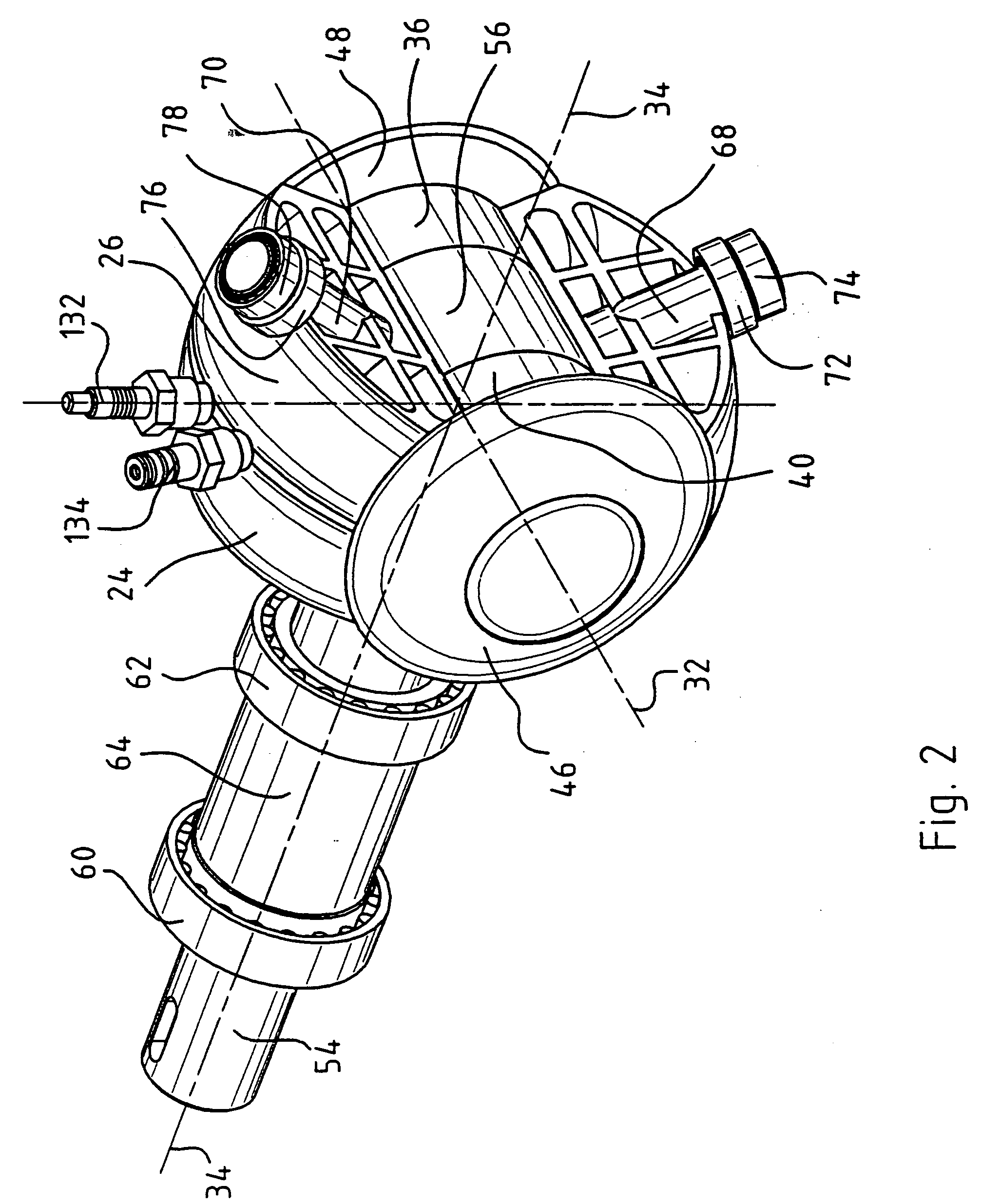 Oscillating piston machine