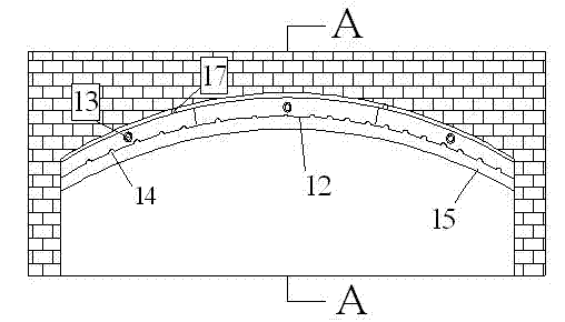 Air curtain and water mist linked system for preventing and controlling dust on comprehensive excavation surfaces