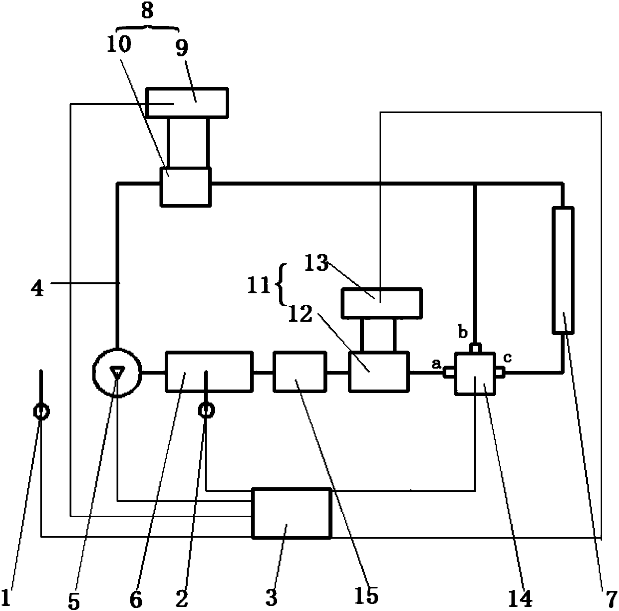 Thermal management system and thermal management method of vehicle battery pack