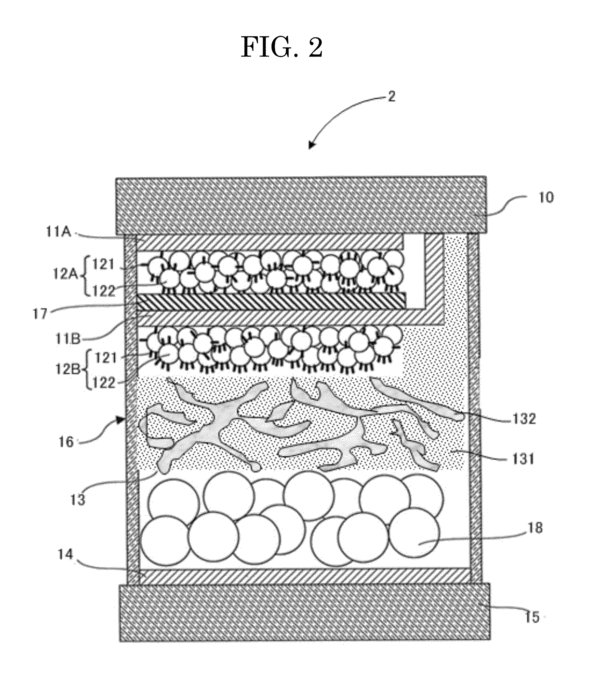 Electrochromic display element