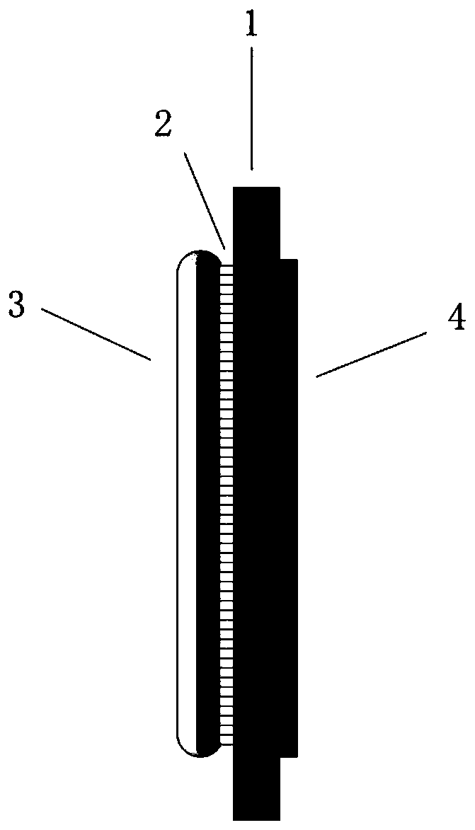 A titanium-based hydrogen evolution electrode for solid polymer water electrolyzer and preparation method thereof