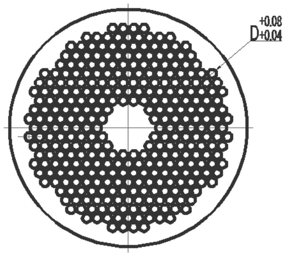 A brazing method for heat dissipation tubes and intermediate partitions of tube-and-tube radiators