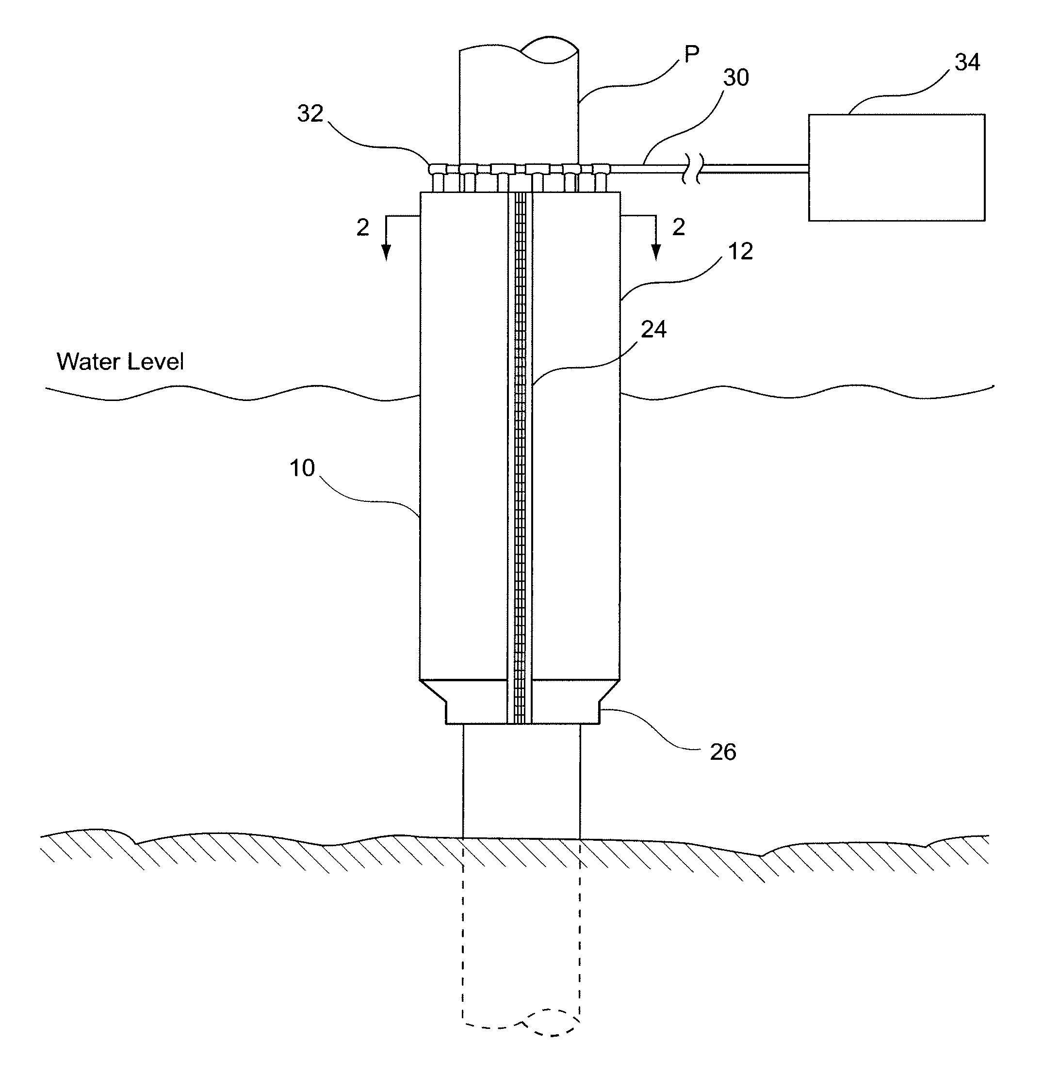 Sound attenuating sleeve for use on a piling