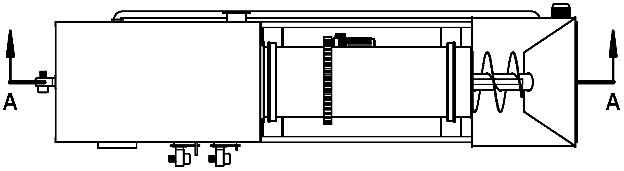 Rotary vertical garbage incinerator