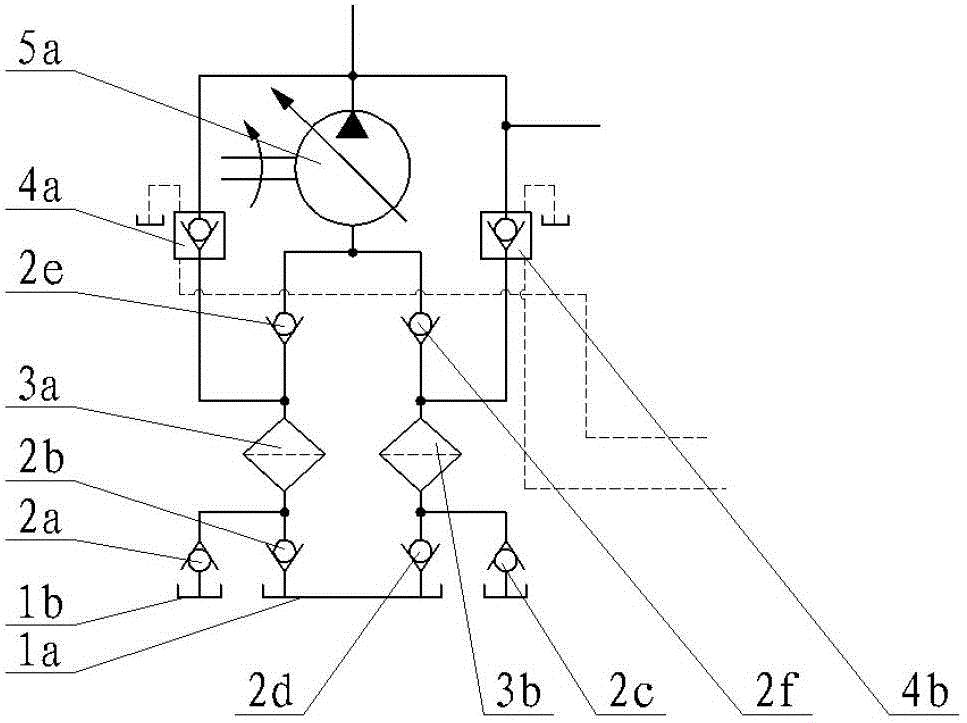 Liquid-phase distribution self-cleaning device for emulsion liquid pumping plant