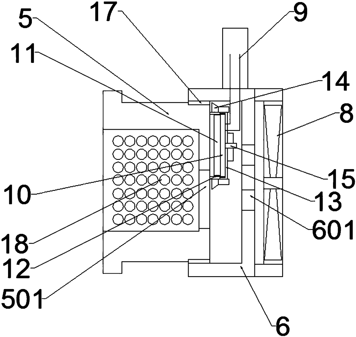 Explosion-proof positive pressure power distribution cabinet