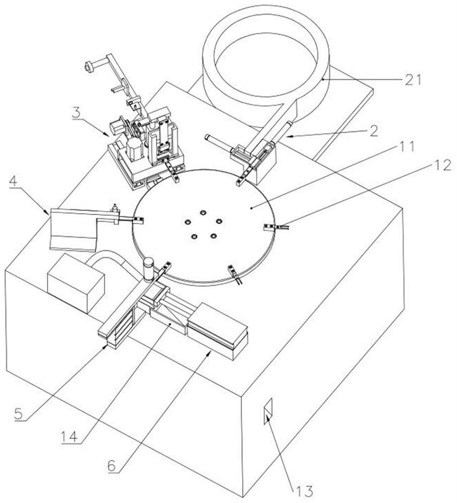 A kind of automatic assembly equipment for switching power supply pressure strip