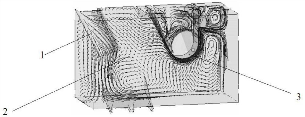 A system for reducing slag accumulation and steady flow in zinc pot rolls