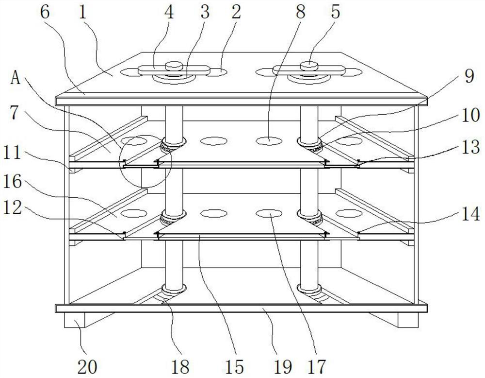 Take-up device with function of independently collecting multiple wire bodies for network engineering