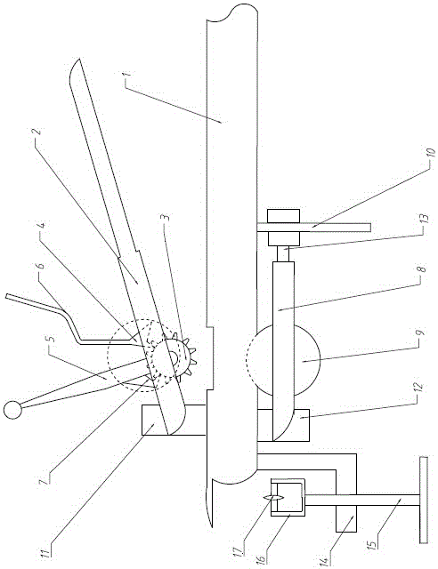 Hand-operated cable peeling tool