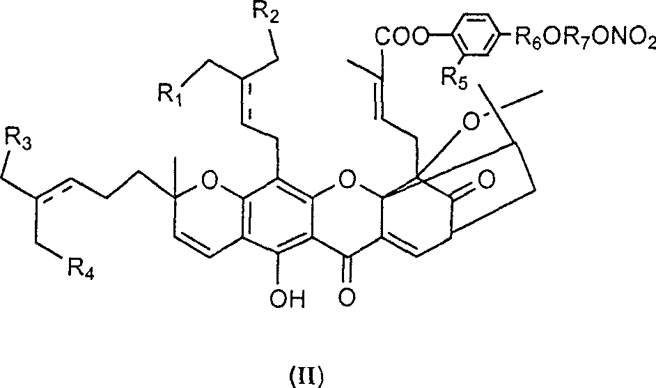Gambogicacid derivative and its preparation method and uses in pharmacy