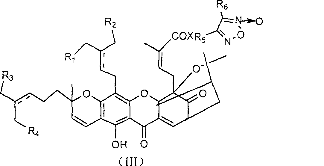 Gambogicacid derivative and its preparation method and uses in pharmacy