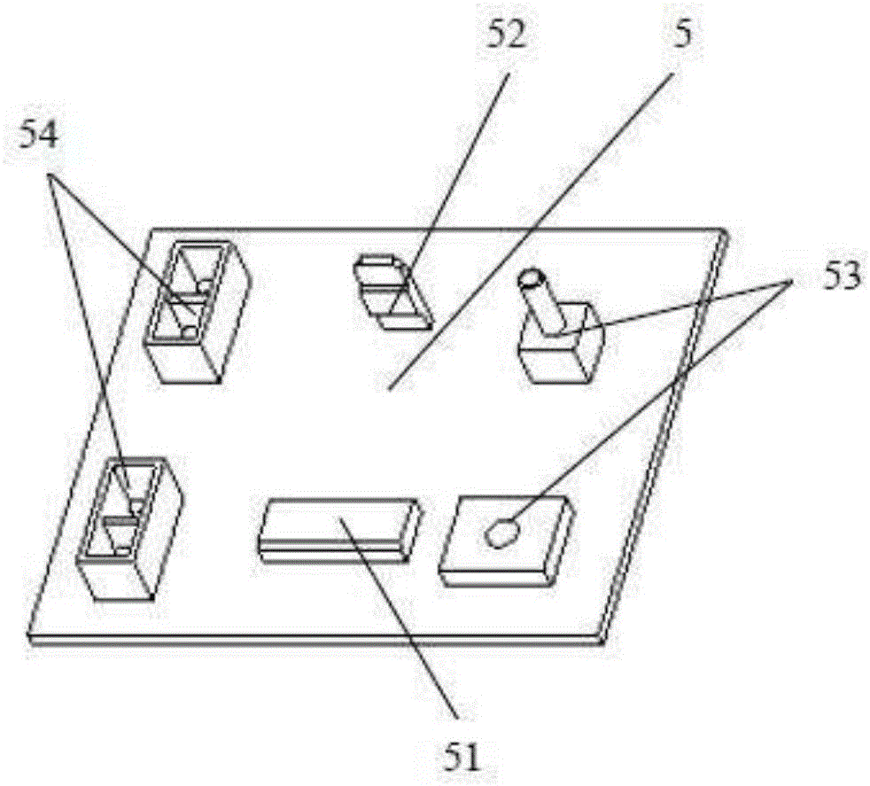 Motor centrifugal switch durability test device and test method