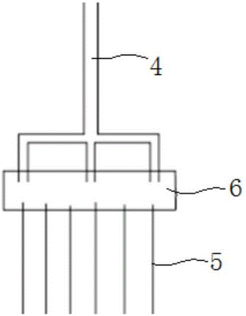 Coating material capable of restraining pellet binding inside COREX shaft furnace and preparation and application method thereof