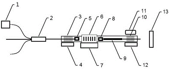 Fiber-based single frequency blue-light pulsed laser