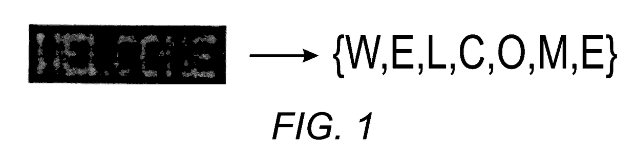 Method and system to perform text-to-image queries with wildcards