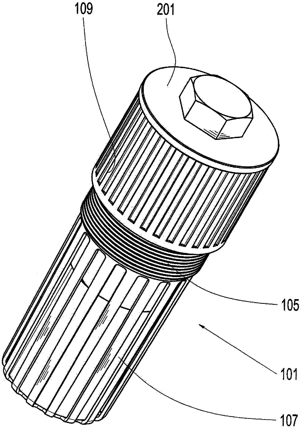 Corrosion inhibitor container ii