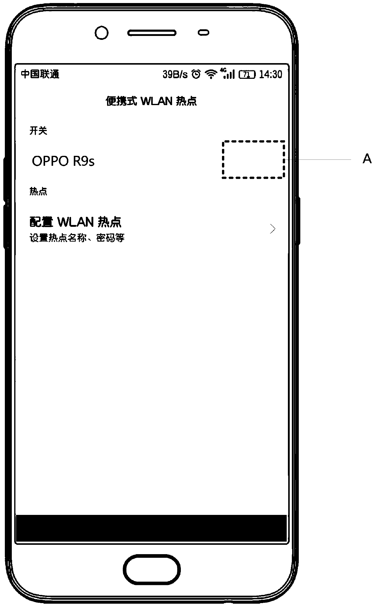 Opening method and device of wifi/hotspot