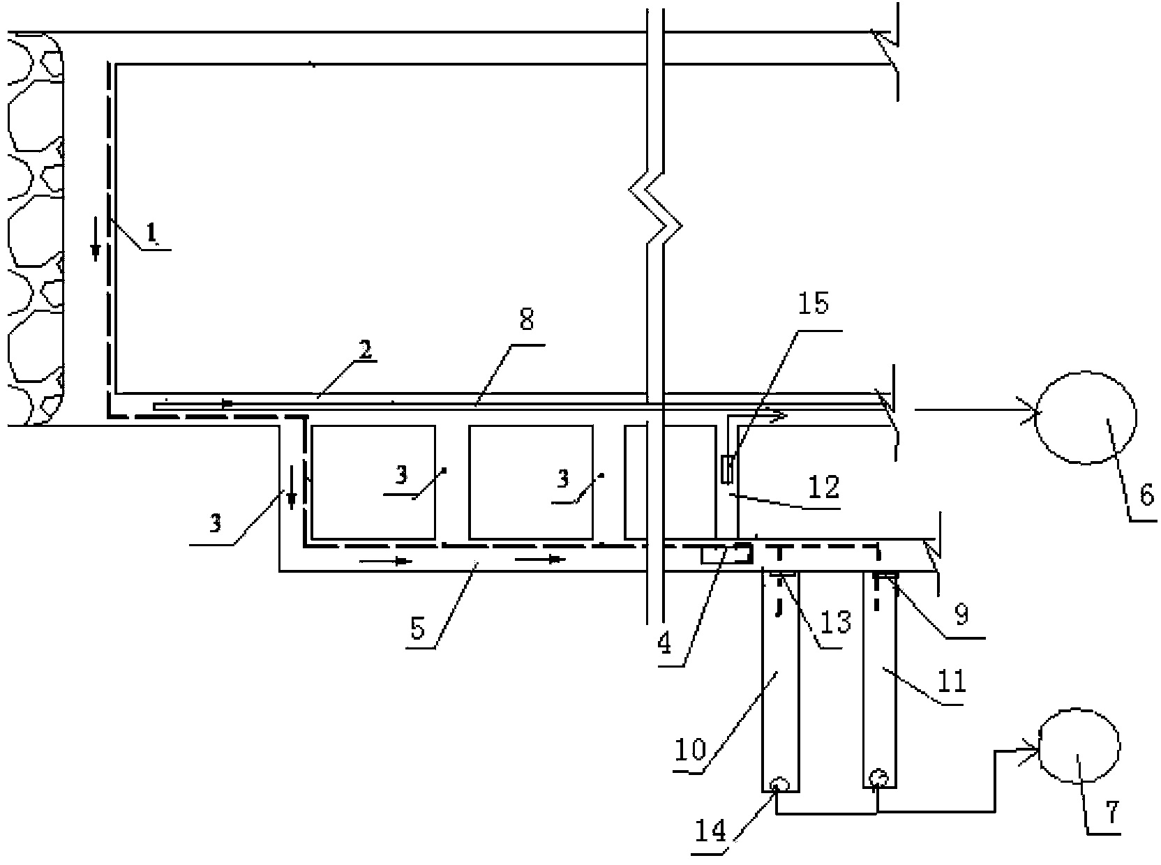 Method for reducing silt coal slime in underground water sump of large water coal mine