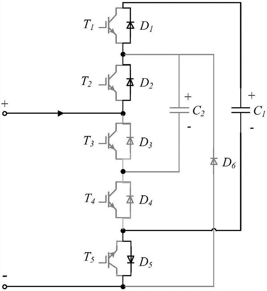 Fault self-clearing MMC sub module and converter with same