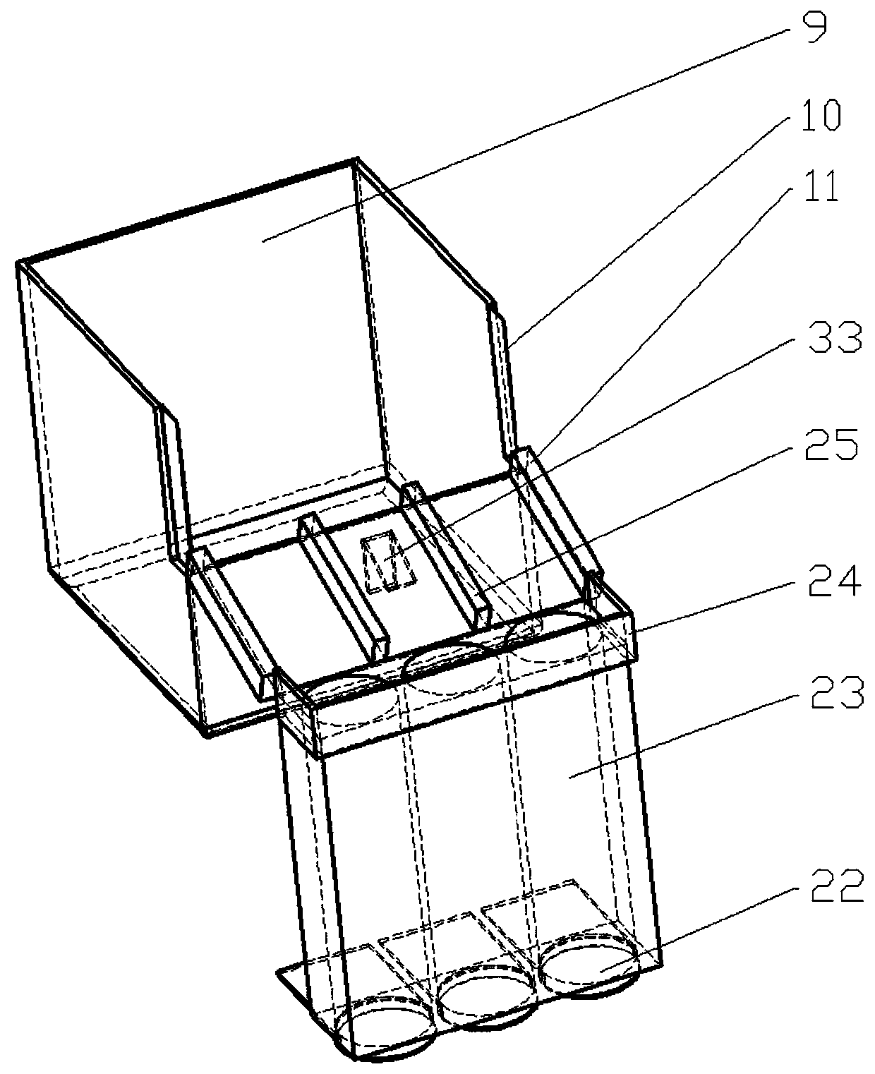 Intelligent box for changing, classifying and counting bus coins