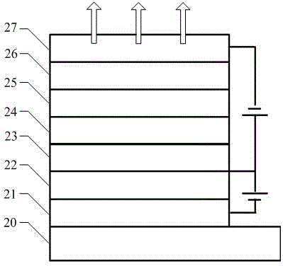 Top emission quantum-dot light-emitting diode (QLED) field-effect transistor with micro-cavity structure and fabrication method of top emission QLED filed-effect transistor