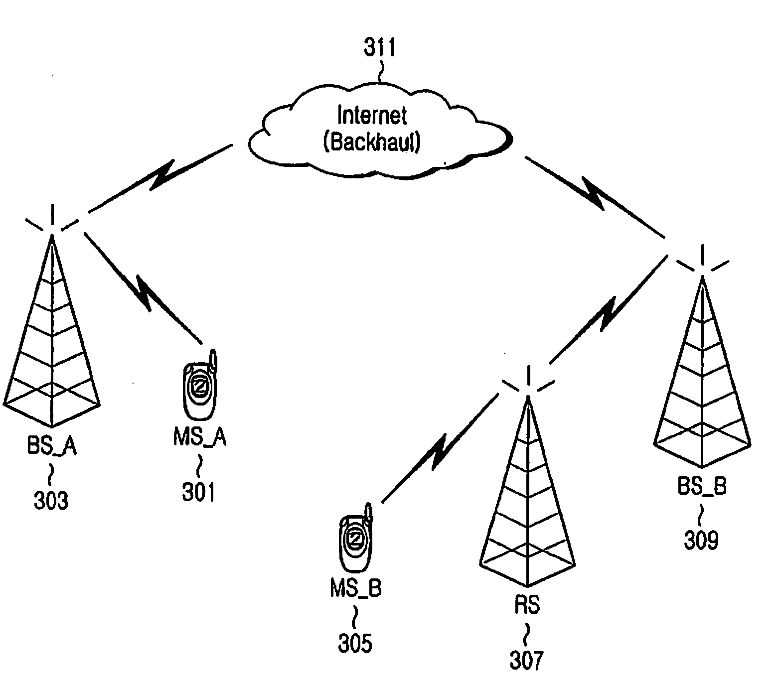 Method and apparatus for automatic repeat request in a multi-hop broadband wireless communication system