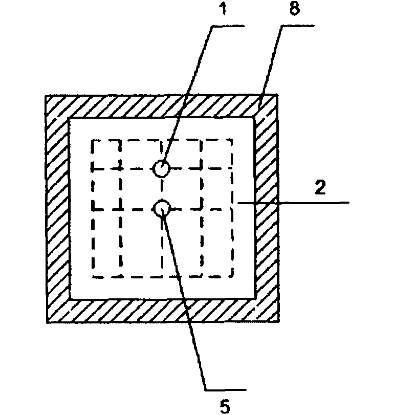 Heterogeneous multi-layer core holding unit