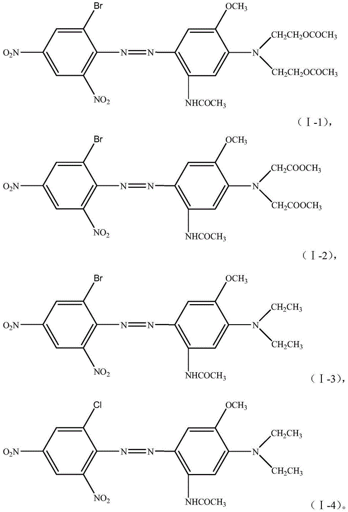 Dark disperse dye composition and applications