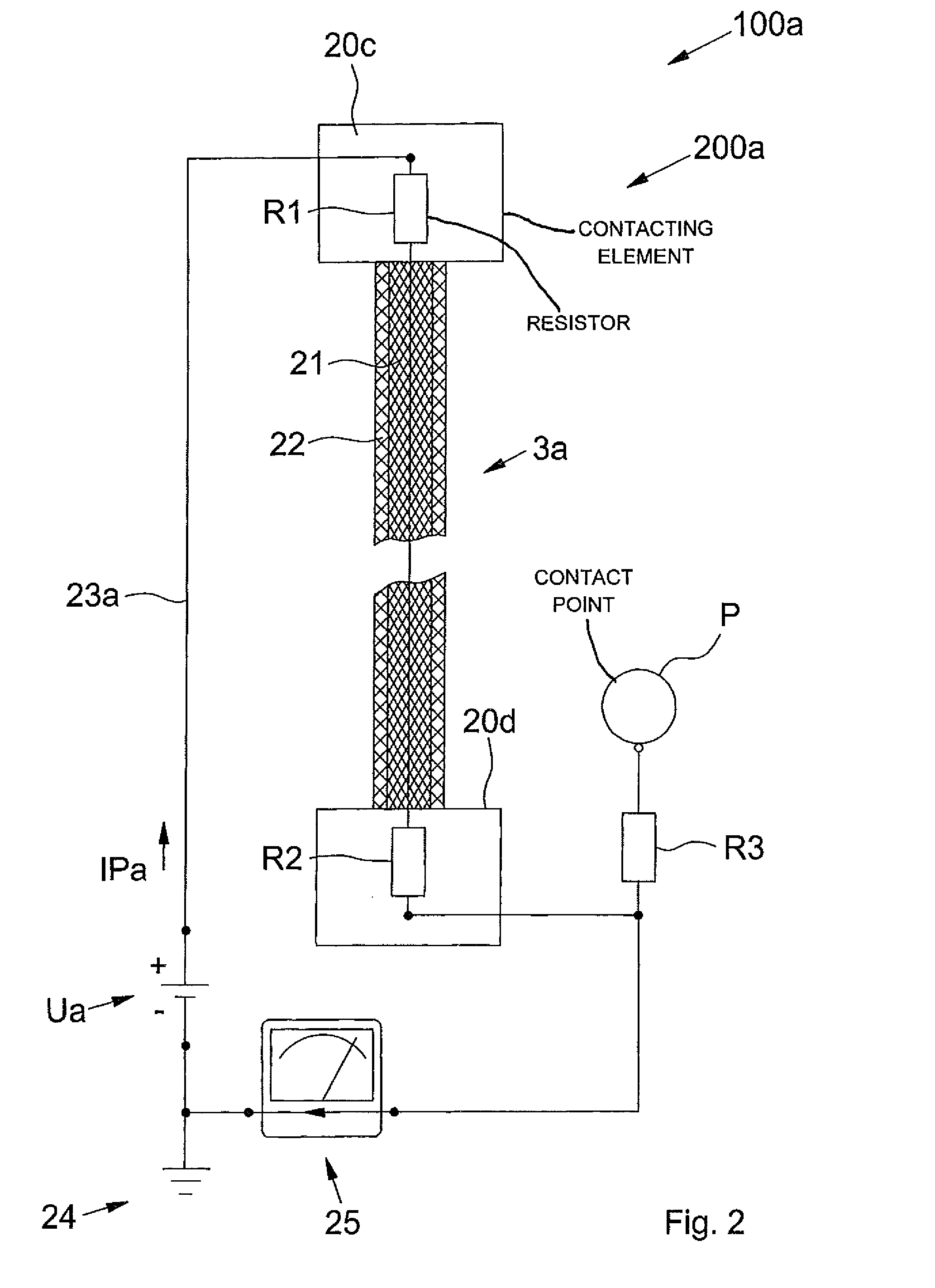 Monitoring a suspension and traction means of an elevator system