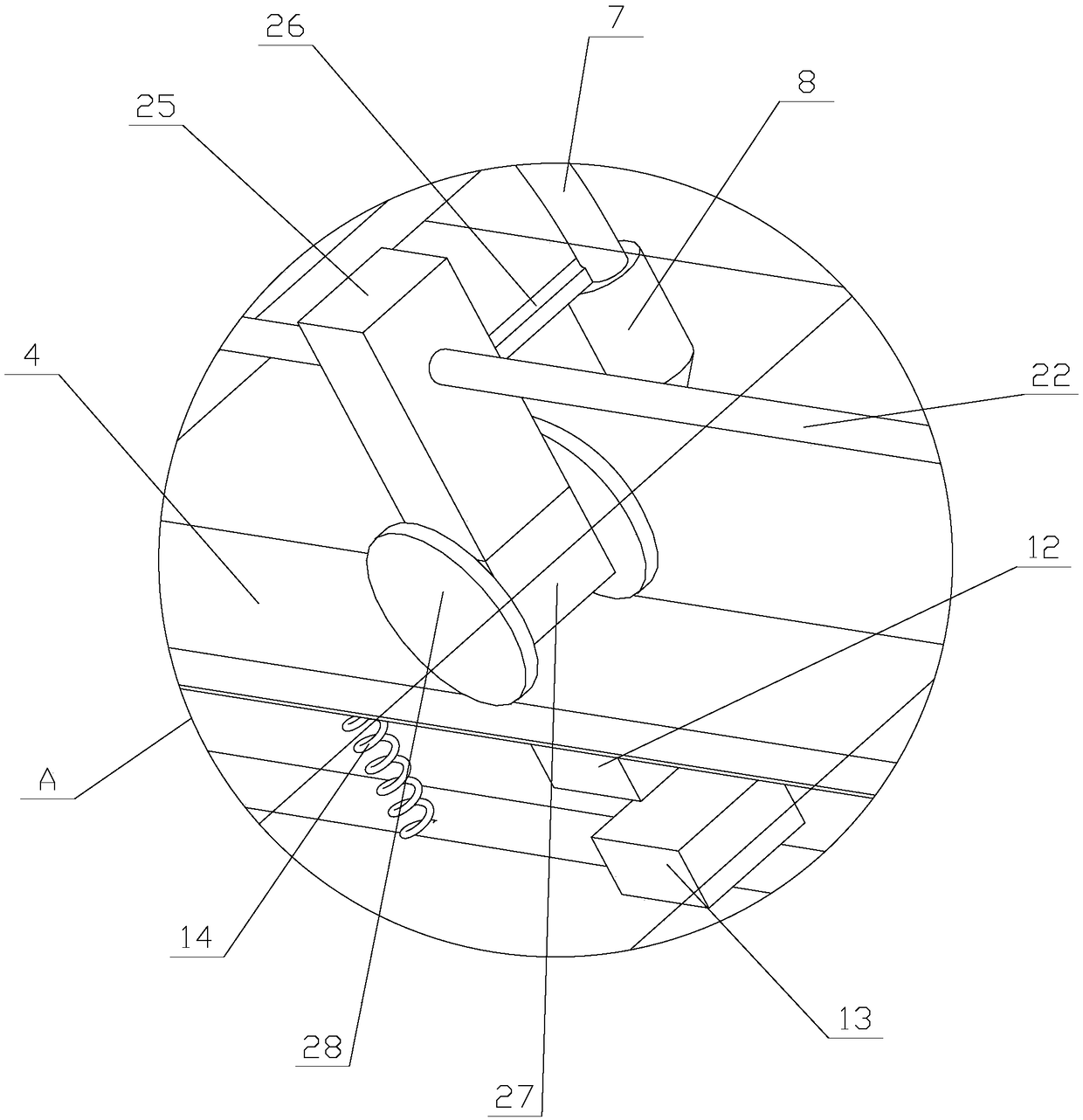 High-efficiency photovoltaic power generation device with automatic maintenance function