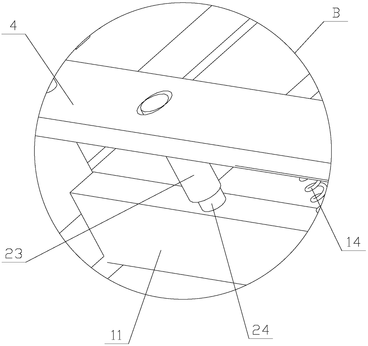 High-efficiency photovoltaic power generation device with automatic maintenance function