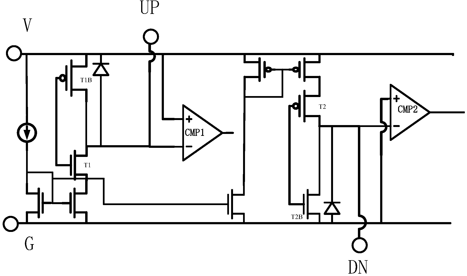 Two-way transmission interface conversion circuit