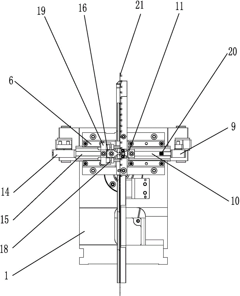 Terminal pin-inserting device