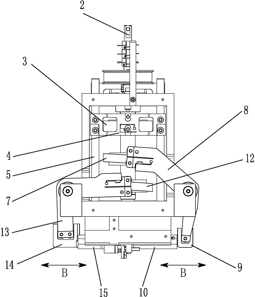 Terminal pin-inserting device