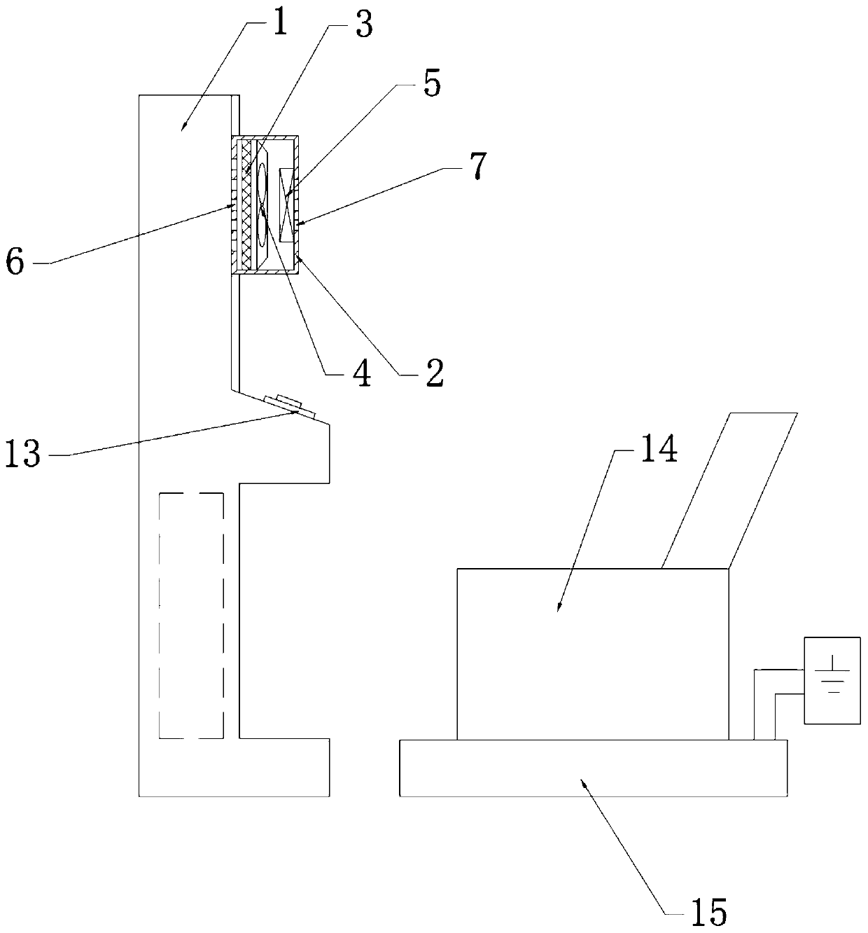 Chronic obstructive pulmonary disease and respiratory disease treatment device based on particle wave module