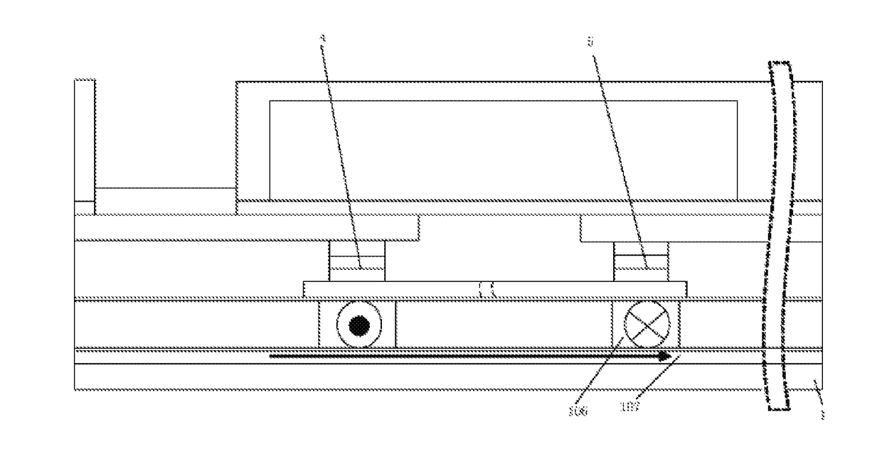 Single chip z-axis linear magnetoresistive sensor with calibration/initialization coil