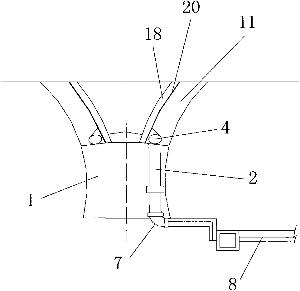 Carst region double-arch road tunnel construction method