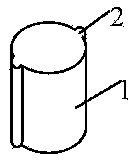 Improved device for measuring air specific heat ratio through adopting vibration method