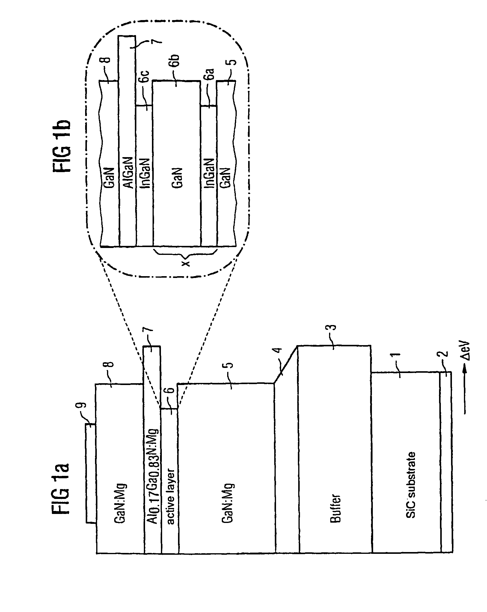 Optical semiconductor device with multiple quantum well structure