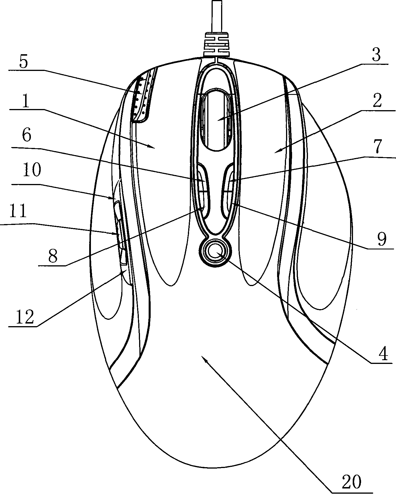 Method for acquiring apparatus simplified instruction code and mouse thereof