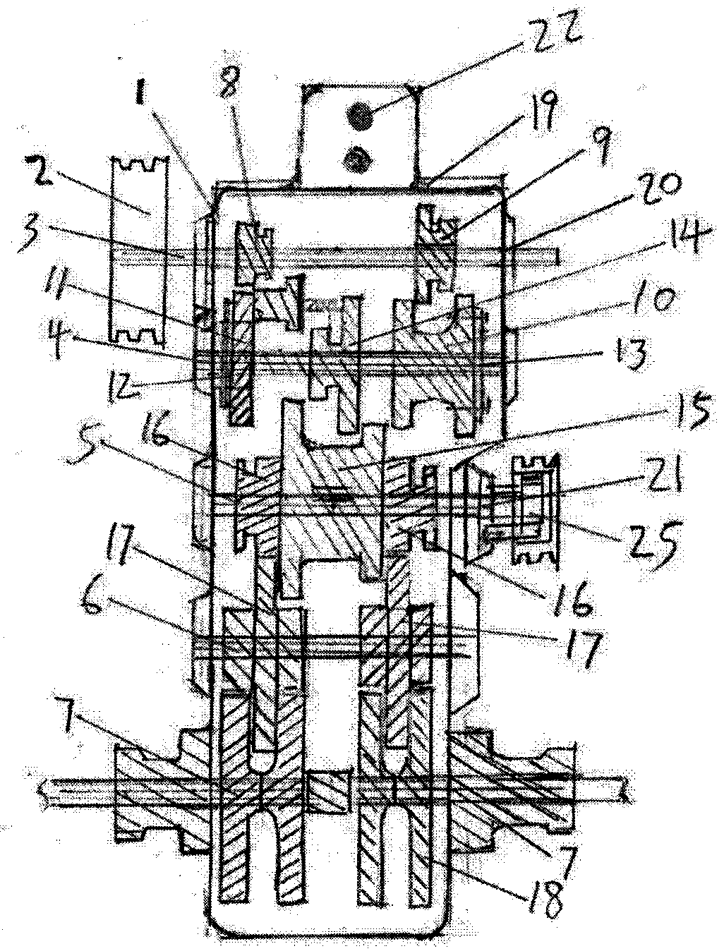 Special hand tractor for tail-wheel operating pedal front-loaded hand tractor