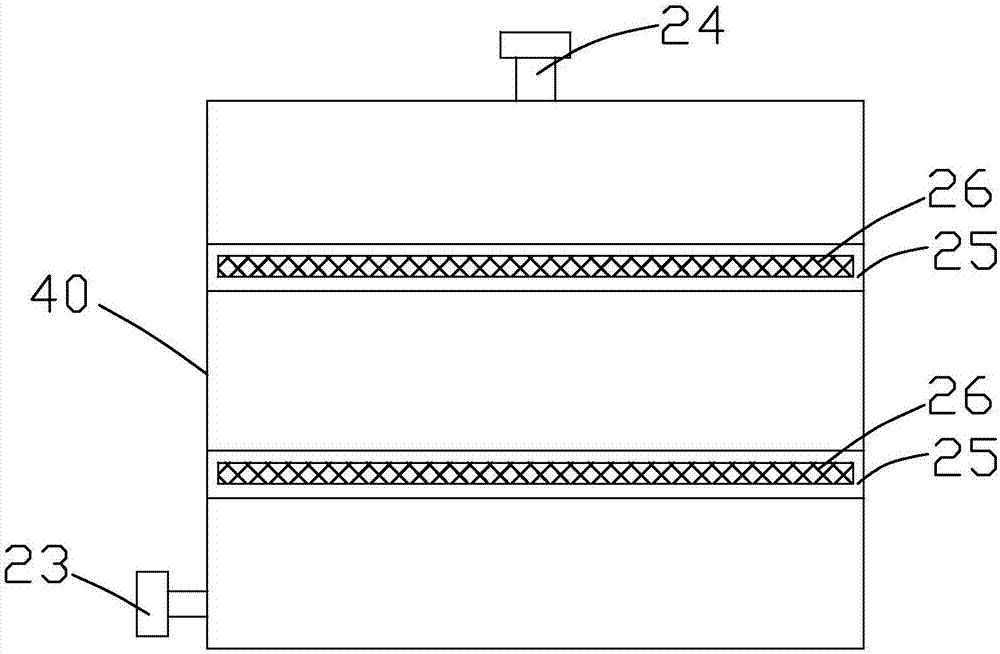 Water balancing device for artificial lake and construction method of water balancing device