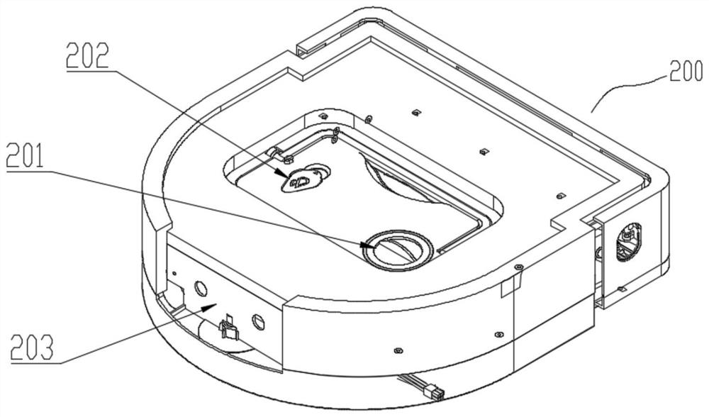 Workstation for cleaning robot, and cleaning robot