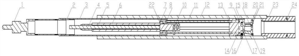 Recoverable bridge plug putting tool