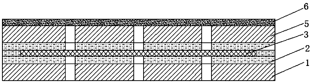 Self-pressure-relief waterproof middle-pasted sound production film