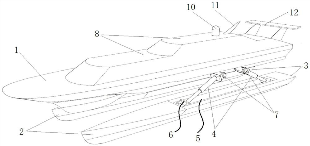 Multi-hull ship