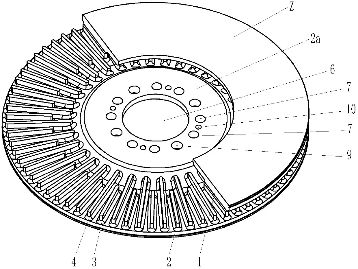 Braking disc for railway vehicles