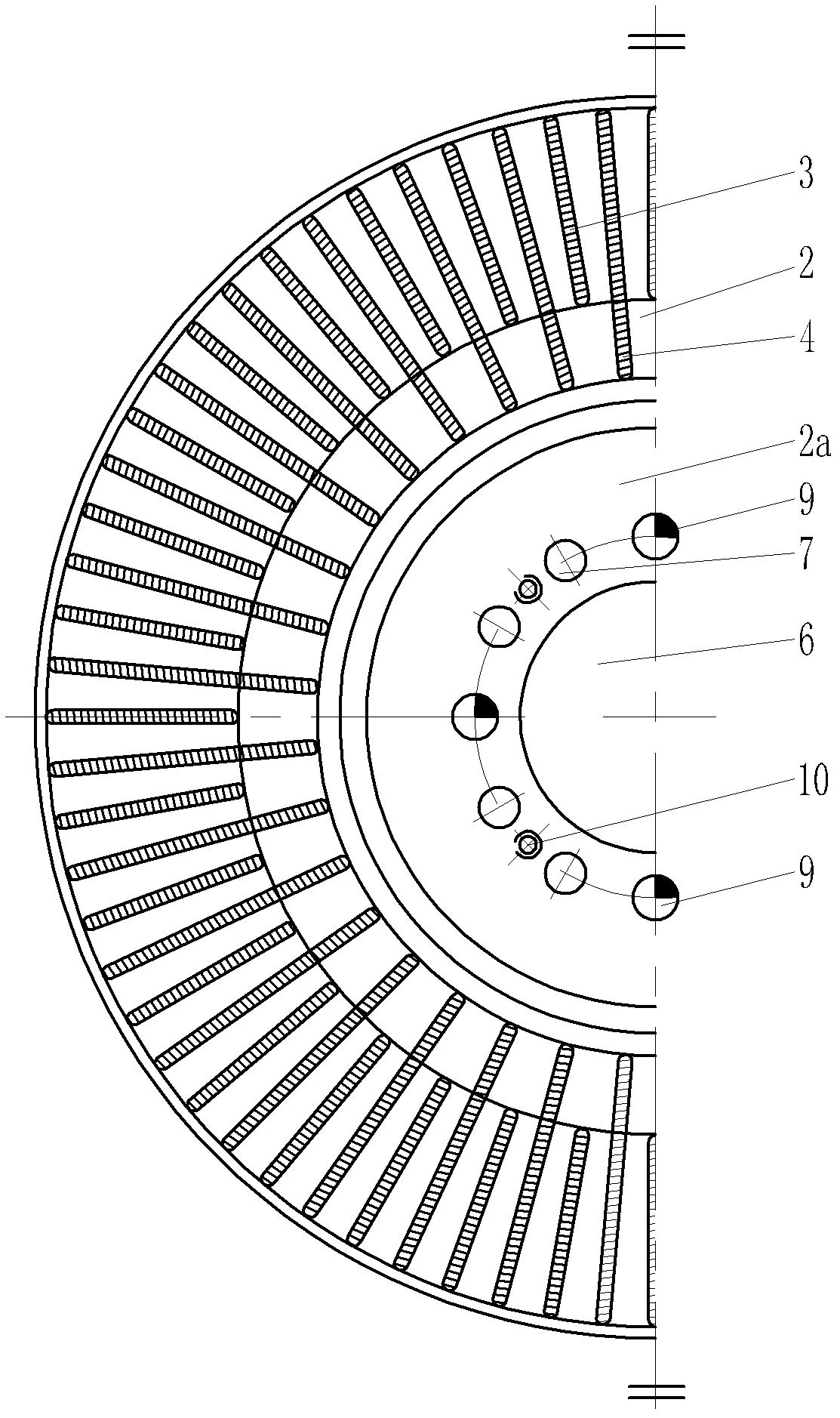 Braking disc for railway vehicles